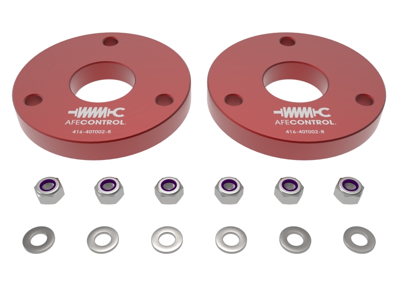 GMC Canyon Suspension Lift Kit - aFe - 1.25in Leveling Kit - Red - `23-`24