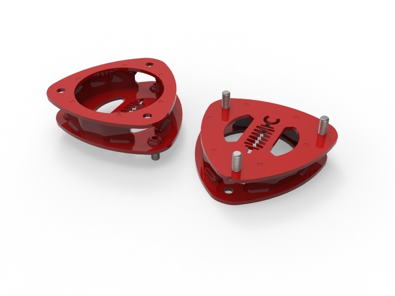 Subaru Crosstrek Suspension Lift Kit - aFe - CONTROL 1.5in - Red - `18-`23