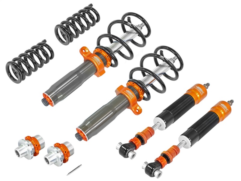 BMW 335i Coilover Suspension Kit - Front + Rear - aFe - Featherlight Single Adjustable - `12-`15