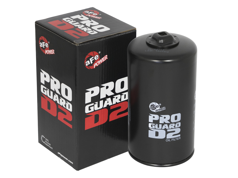 Ford Diesel Trucks Oil Filter - aFe - ProGuard D2 - `94-`03