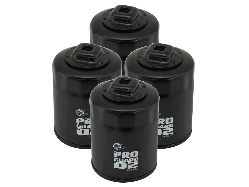 Honda Cars Oil Filter (4 Pack) - aFe - ProGuard D2 - `01-`15 Honda Cars Oil Filter (4 Pack) - aFe - ProGuard D2 - `01-`15