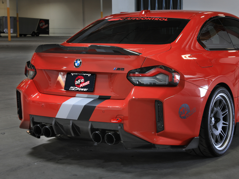 BMW M2 Tow Hook - Front + Rear - aFe - CONTROL - Red - `23-`25