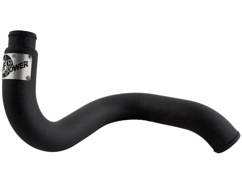 Chevrolet Silverado Intercooler Charge Pipe - Cold Side - aFe - BladeRunner, 3 in Aluminum - Black - `02-`04