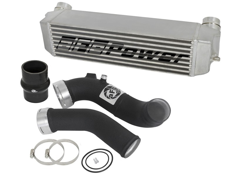 BMW 335i Intercooler Kit - aFe - BladeRunner GT Series - Black - `12-`15