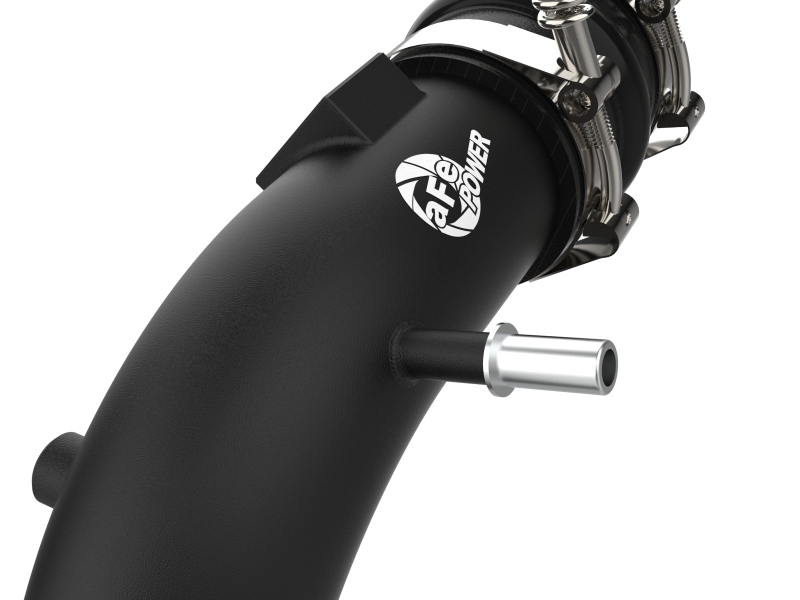 Ford F-150 Intercooler Tubes - Hot/Cold - aFe - BladeRunner - Black - `21-`24