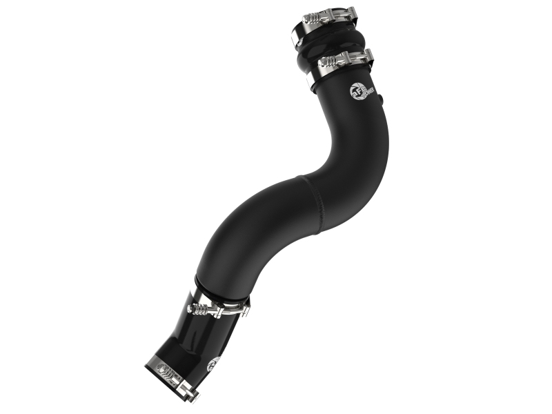 RAM Trucks Intercooler Pipe - aFe - BladeRunner 3.5 IN Aluminum Cold Charge Pipe - Black - `19-`23 RAM Trucks Intercooler Pipe - aFe - BladeRunner 3.5 IN Aluminum Cold Charge Pipe - Black - `19-`23
