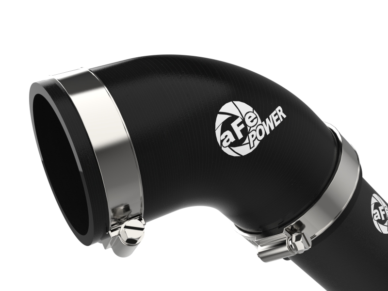 Hyundai Elantra GT Cold Charge Pipe - aFe - BladeRunner 2-1/2 IN Aluminum Cold - Black - `17-`20