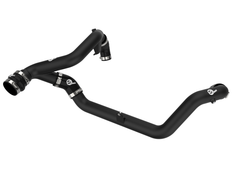 Ford Explorer Intercooler Hot Side Charge Pipe - aFe - BladeRunner 2-1/4 IN - Black - `22-`23