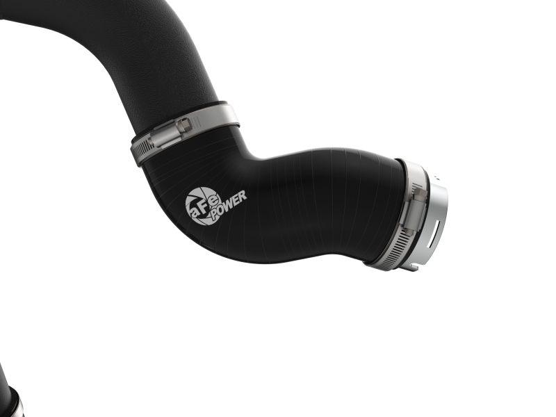 Chevrolet Colorado Intercooler Charge Pipe - aFe - BladeRunner Hot Charge Pipe - Wrinkle Black - `23-`25