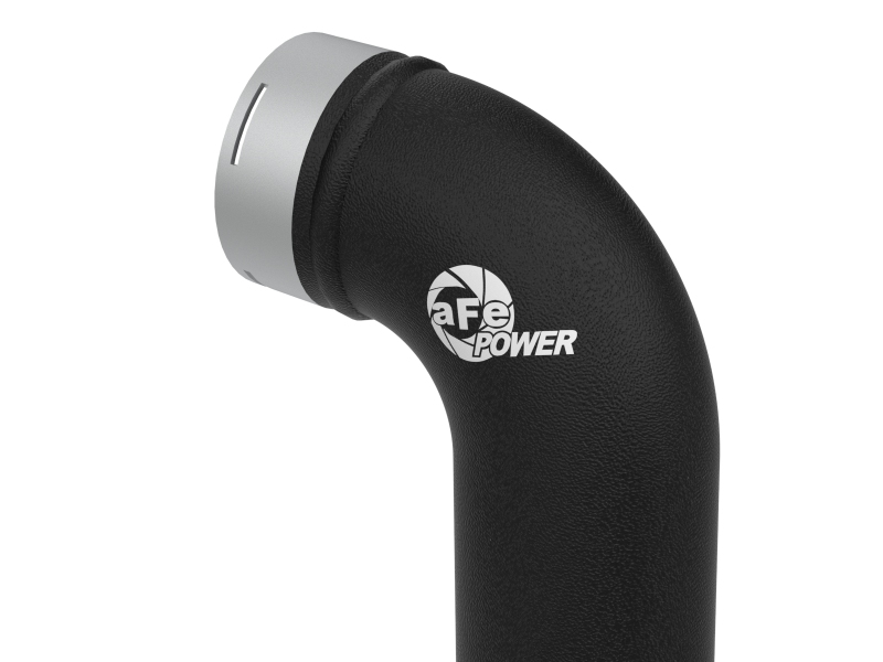 GMC Canyon Intercooler Charge Pipe Kit - aFe - BladeRunner - Wrinkle Black - `23-`25