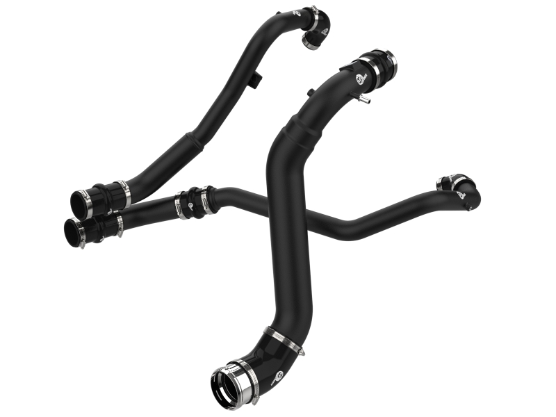 Ford F-150 Intercooler Charge Pipe Kit - aFe - BladeRunner - Black - `24-`26