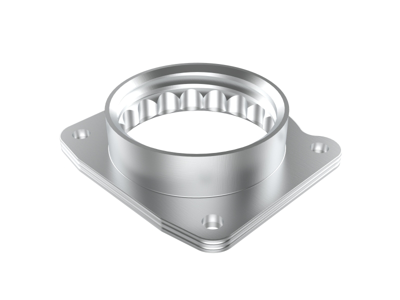 Hyundai Palisade Throttle Body Spacer - aFe - Silver Bullet - Orange - `20-`25