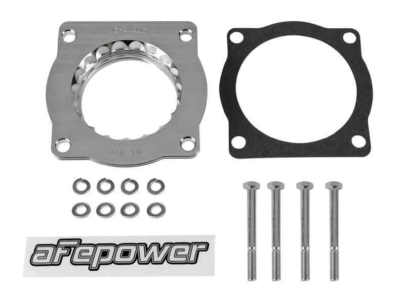BMW X5 Throttle Body Spacer - aFe - Silver Bullet - `06-`08