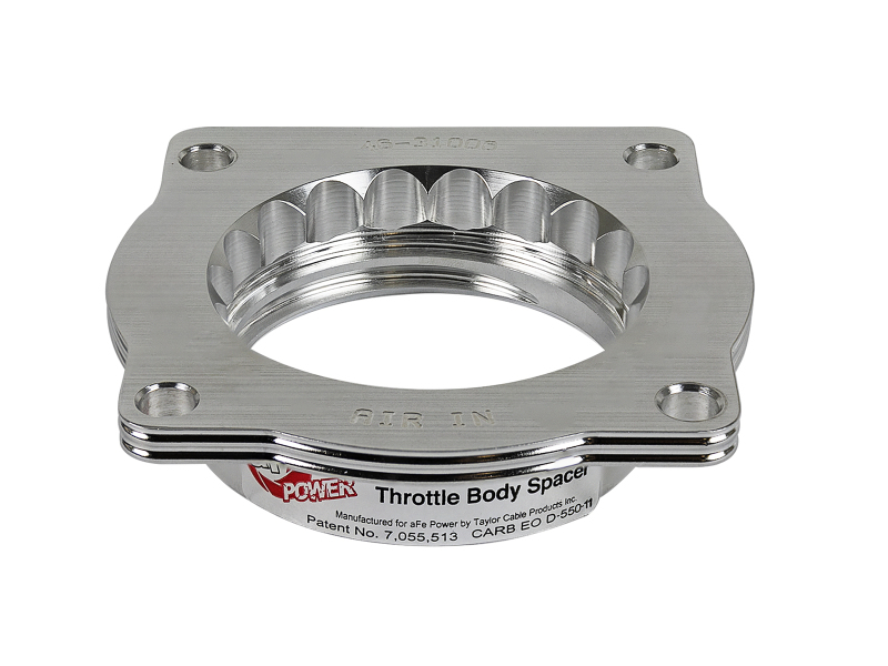 BMW X5 Throttle Body Spacer - aFe - Silver Bullet - `06-`08