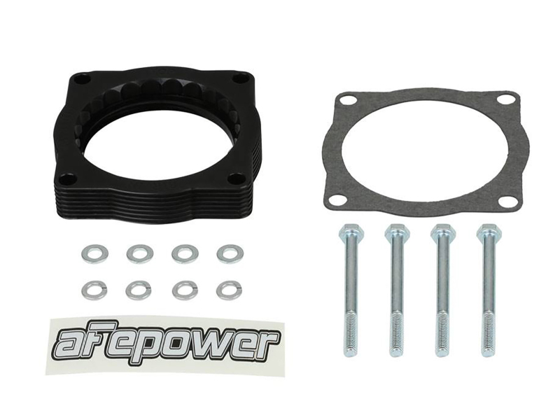 BMW 3 Series Throttle Body Spacer - aFe - Silver Bullet - Black - `07-`13
