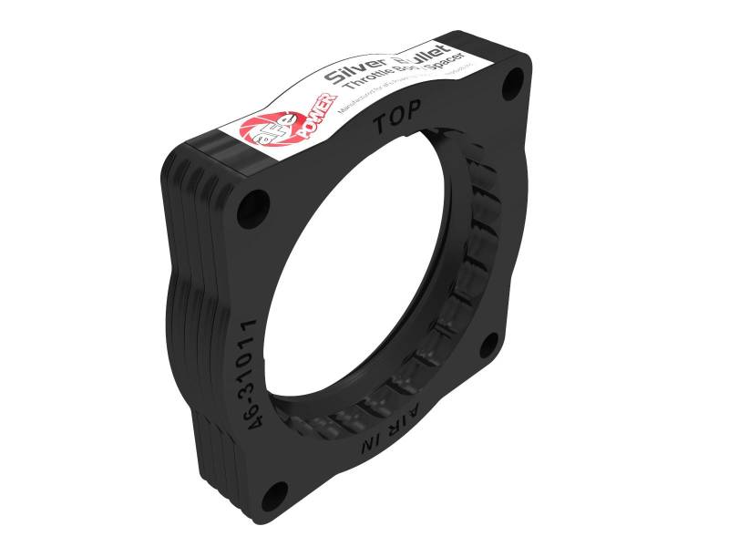 BMW 3 Series Throttle Body Spacer - aFe - Silver Bullet - Black - `07-`13