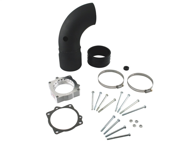 Dodge Ram Throttle Body Spacer - aFe - Silver Bullet - Black - `03-`08