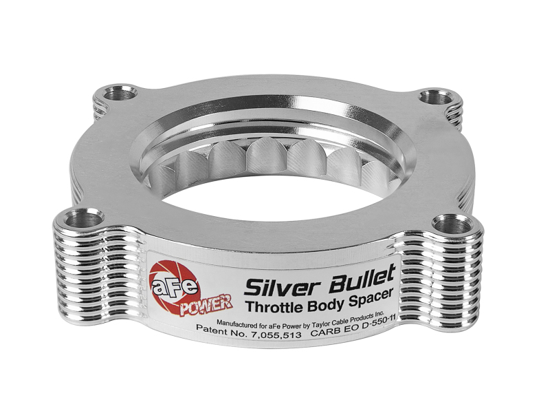 Ford F-150 Throttle Body Spacer - aFe - Silver Bullet - `10-`14