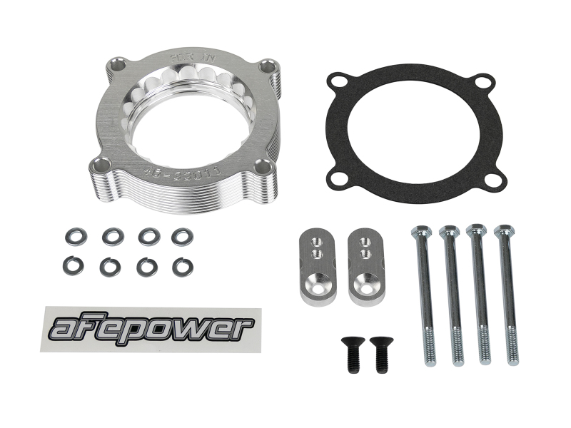 Ford F-150 Throttle Body Spacer - aFe - Silver Bullet - `10-`14