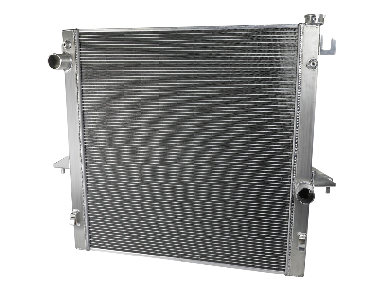 Dodge Diesel Truck Radiator - aFe - BladeRunner Street Series - Brushed Aluminum - `03-`09