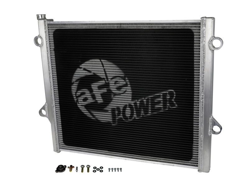Toyota FJ Cruiser Radiator - aFe - BladeRunner Street Series - Brushed Aluminum - `07-`14