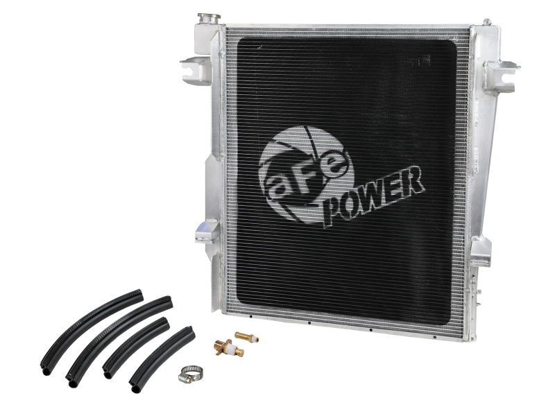 Dodge RAM Radiator - aFe - BladeRunner Street Series High Capacity - Brushed Aluminum - `10-`12