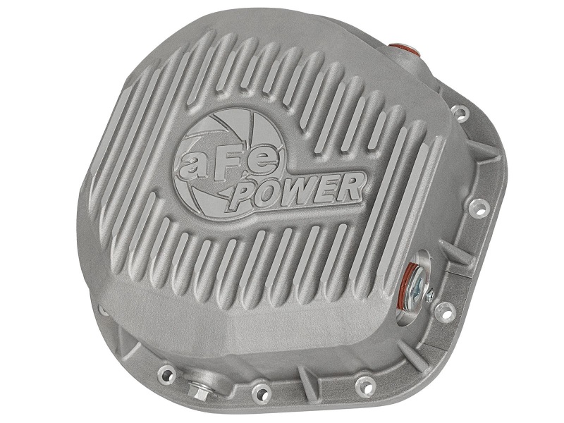 Ford Excursion Rear Differential Cover - aFe - Street Series w/ Machined Fins - Raw - `86-`25