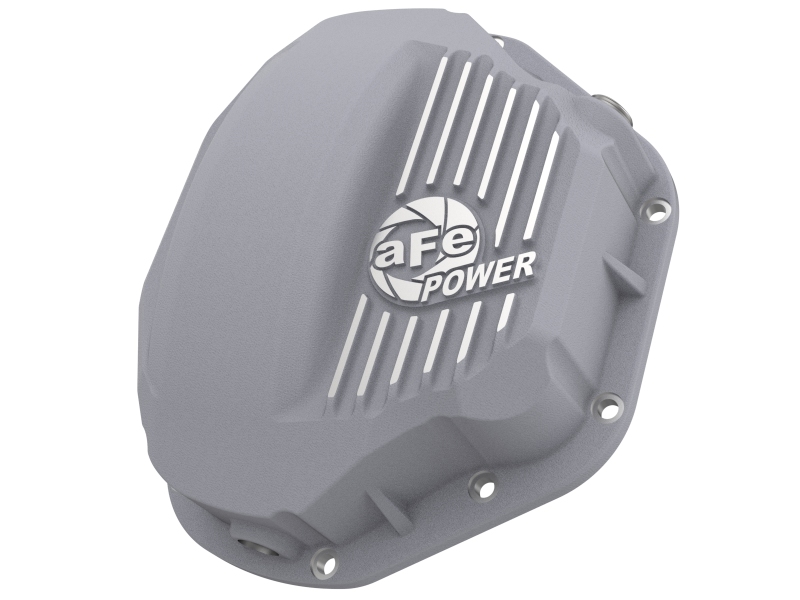 Ford Diesel Trucks Rear Differential Cover - aFe - Street Series - Raw - `99-`07
