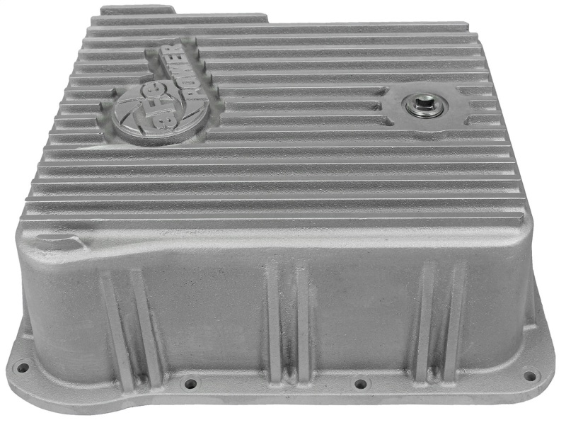 Chevrolet Silverado Transmission Pan Cover - aFe - Street Series - Raw - `01-`19
