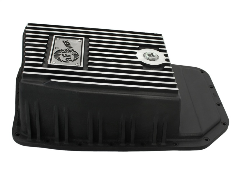 Ford F-150 Transmission Pan - aFe - Pro Series - Black w/ Machined Fins - `09-`14
