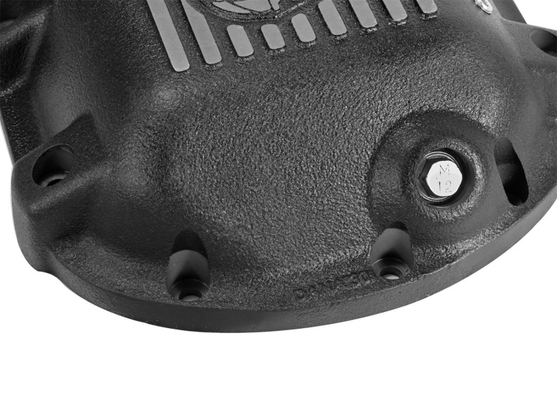 Jeep Dana 30 Differential Cover - aFe - Pro Series Machined Fins - Black - `97-`15