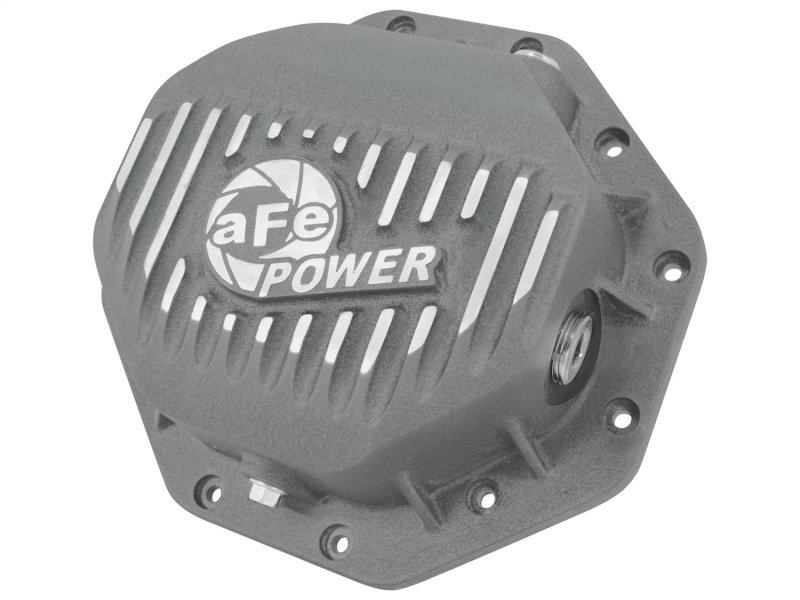 RAM 1500 EcoDiesel Rear Differential Cover - aFe - Pro Series, Street Series - Raw - `14-`22 RAM 1500 EcoDiesel Rear Differential Cover - aFe - Pro Series, Street Series - Raw - `14-`22