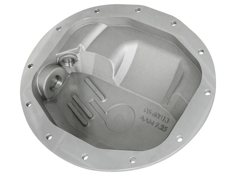 RAM 3500 Differential Cover - Front - aFe - Street Series w/ Machined Fins - Raw - `13-`23