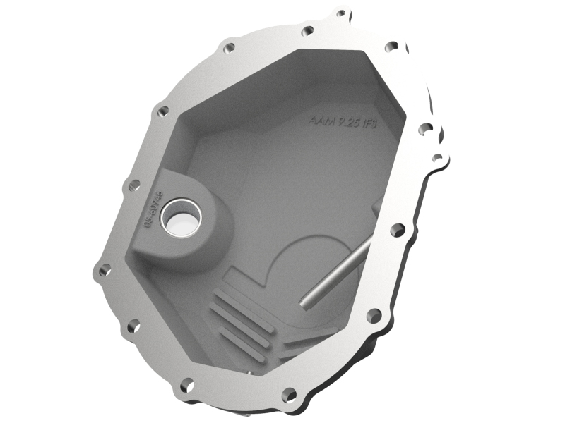 Chevrolet 3500 Differential Cover - Front - aFe - Pro Series w/ Machined Fins - Black - `11-`18