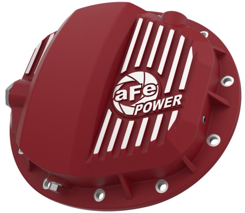 Chevrolet Sierra 1500 Differential Cover - Rear - aFe - Pro Series GMCH 9.5 - Red - `19-`24
