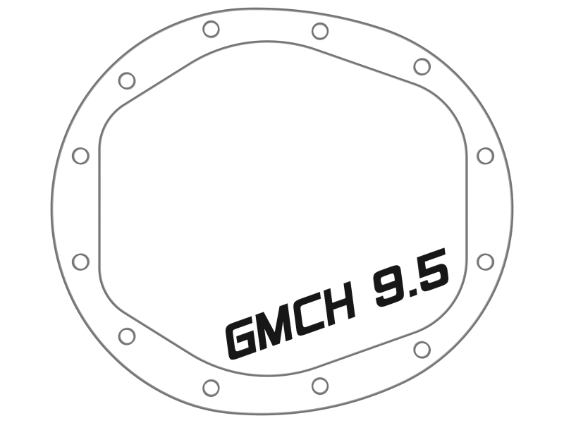 Chevrolet Sierra 1500 Differential Cover - Rear - aFe - Pro Series GMCH 9.5 - Red - `19-`24