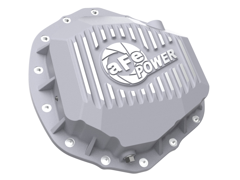 Ram 2500 Differential Cover - Rear - aFe - Street Series w/ Machined Fins - Raw - `19-`20