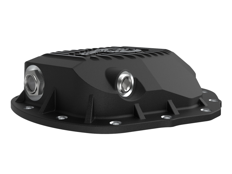 Ram 2500 Rear Differential Cover - aFe - Street Series w/ Machined Fins - Black - `19-`20