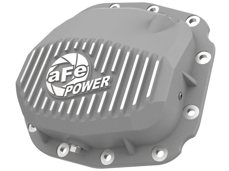 Ford F-150 Rear Differential Cover - aFe - Street Series w/ Machined Fins - Raw - `15-`23 Ford F-150 Rear Differential Cover - aFe - Street Series w/ Machined Fins - Raw - `15-`23