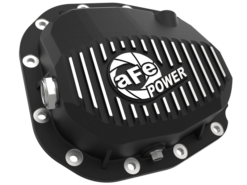 Ford F-150 Rear Differential Cover - aFe - Pro Series w/ Machined Fins - Black - `15-`19