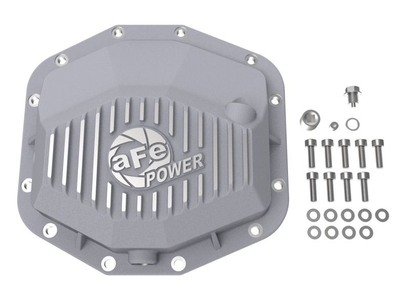 RAM 1500 RHO Rear Differential Cover - aFe - Street Series - Raw - `25-`27