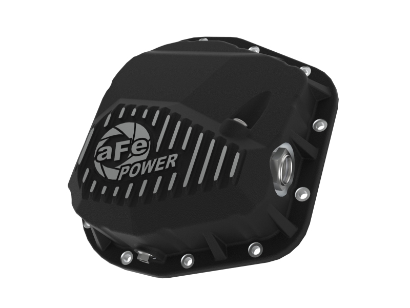 Ford F-150 Rear Differential Cover - aFe - Pro Series Black w/ Machined Fins - Black - `97-`23 Ford F-150 Rear Differential Cover - aFe - Pro Series Black w/ Machined Fins - Black - `97-`23
