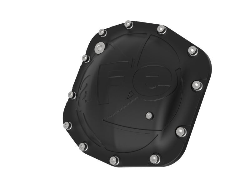 Jeep Gladiator Differential Cover - Front - aFe - Pro Series, Dana M210 - Black - `20-`25