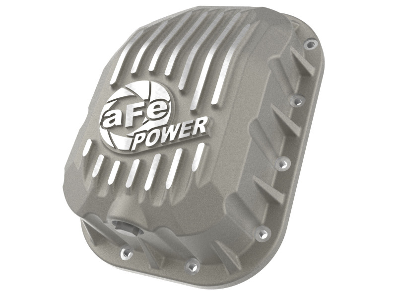 Jeep Wrangler Engine Oil Pan - aFe - Street Series with Machined Fins - Raw - `18-`25