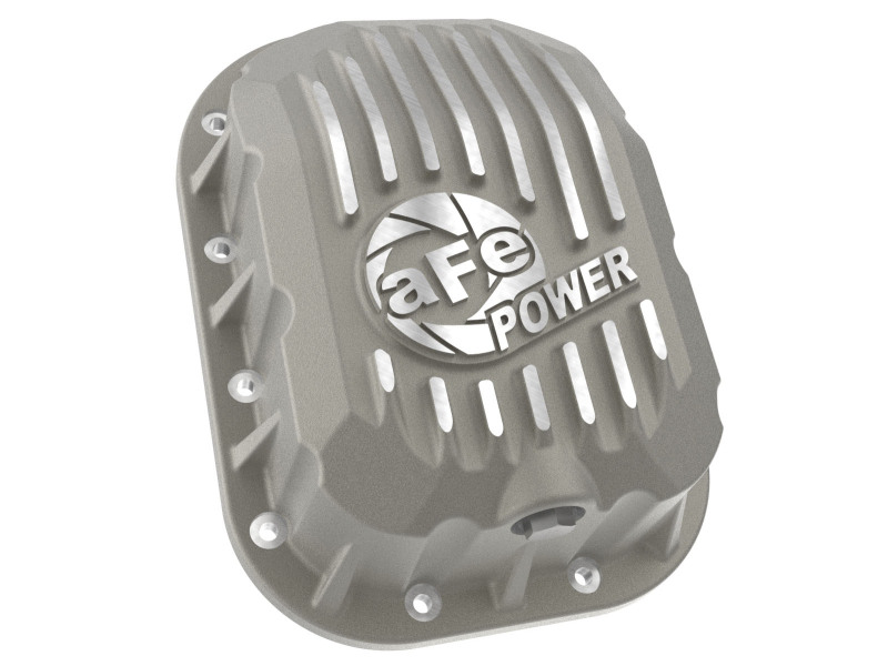 Jeep Wrangler Engine Oil Pan - aFe - Street Series with Machined Fins - Raw - `18-`25