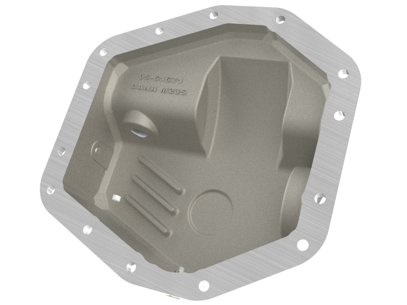 Ford F-250 Differential Cover - Front - aFe - Street Series w/ Machined Fins - Raw - `23-`26