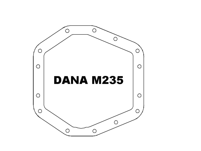 Ford F-250 Diff Cover - Front - aFe - Pro Series with Machined Fins - Black - `23-`26