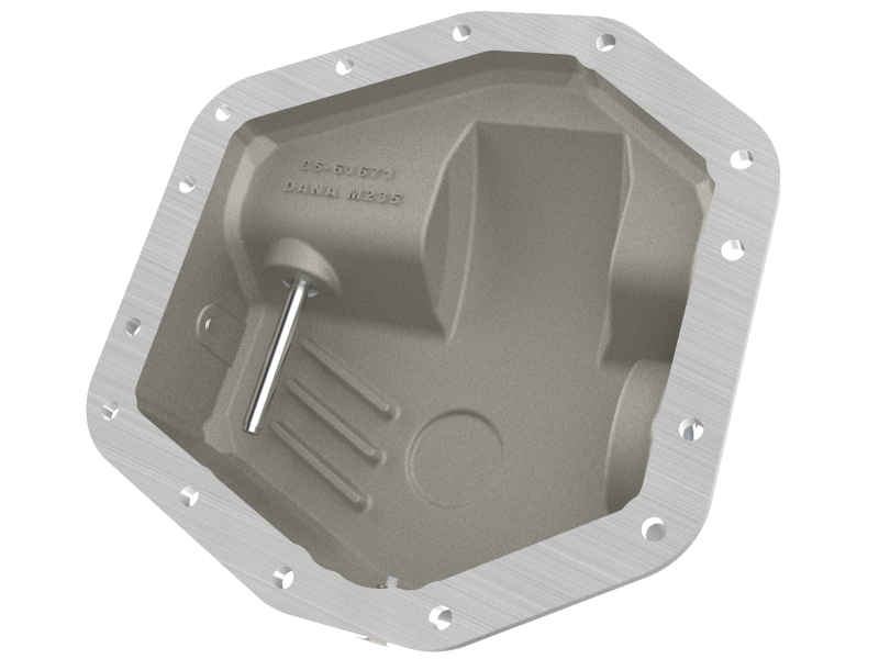 Ford F-250 Diff Cover - Front - aFe - Pro Series with Machined Fins - Black - `23-`26
