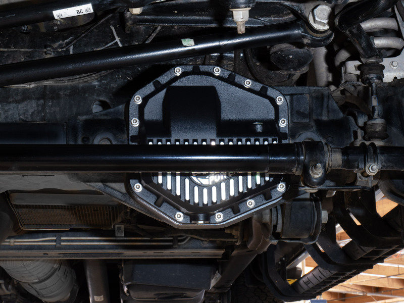 Ford F-350 Diff Cover - Front - aFe - Pro Series with Machined Fins - Black - `23-`26