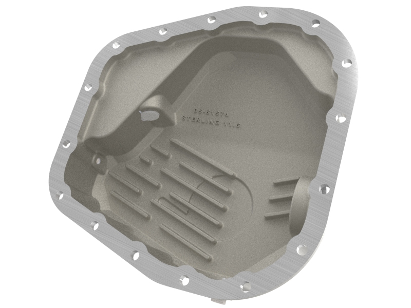 Ford F-350 Differential Cover - Rear - aFe - Street Series with Machined Fins - Raw - `23-`26